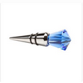 Blue Diamond Glass Bottle Stoppers